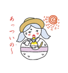 雪だるま女（個別スタンプ：38）