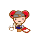 水分子マン（個別スタンプ：34）
