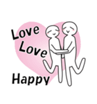 Happy Lovers（個別スタンプ：16）