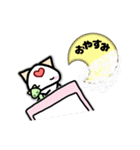 スタンプおし隊ねこ（個別スタンプ：8）