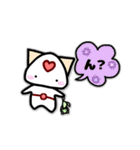 スタンプおし隊ねこ（個別スタンプ：12）