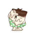 Square Head Caveman（個別スタンプ：32）