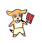 パンツ犬（個別スタンプ：3）