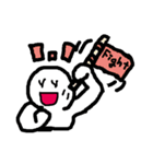 空気お化け即席の女の子（個別スタンプ：21）