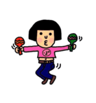 ぽちゃ子さん（個別スタンプ：6）