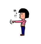 ぽちゃ子さん（個別スタンプ：7）