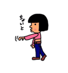 ぽちゃ子さん（個別スタンプ：9）