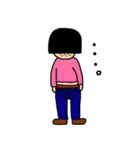 ぽちゃ子さん（個別スタンプ：25）
