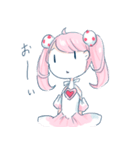 魔法少女なのか（個別スタンプ：3）