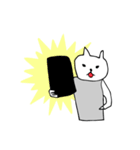 フェンシングをするネコ（個別スタンプ：19）