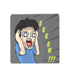 Budi the Megane Boy（個別スタンプ：5）