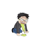 Budi the Megane Boy（個別スタンプ：6）