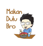 Budi the Megane Boy（個別スタンプ：9）