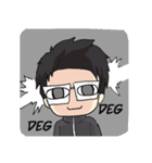 Budi the Megane Boy（個別スタンプ：10）