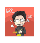 Budi the Megane Boy（個別スタンプ：12）