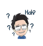 Budi the Megane Boy（個別スタンプ：13）