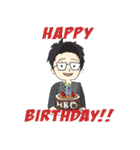 Budi the Megane Boy（個別スタンプ：15）