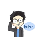 Budi the Megane Boy（個別スタンプ：16）