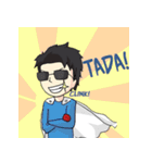 Budi the Megane Boy（個別スタンプ：17）