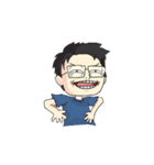Budi the Megane Boy（個別スタンプ：21）