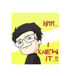 Budi the Megane Boy（個別スタンプ：24）
