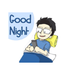 Budi the Megane Boy（個別スタンプ：26）