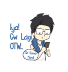 Budi the Megane Boy（個別スタンプ：30）