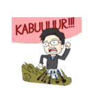 Budi the Megane Boy（個別スタンプ：32）