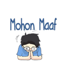 Budi the Megane Boy（個別スタンプ：36）