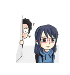 Budi the Megane Boy（個別スタンプ：40）