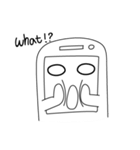 crazy phone man (general version)（個別スタンプ：13）