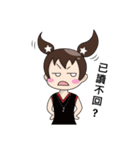 Silver Jewelry Girl（個別スタンプ：9）