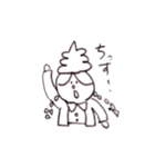 へんてこ帽子の女の子（個別スタンプ：2）