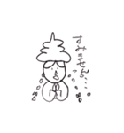 へんてこ帽子の女の子（個別スタンプ：7）