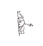 へんてこ帽子の女の子（個別スタンプ：13）
