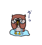 ふくろうフラップ君1匹目（個別スタンプ：11）