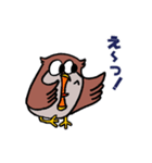ふくろうフラップ君1匹目（個別スタンプ：22）
