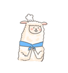 Mr.Alpaca ＆ Kuntuang（個別スタンプ：8）