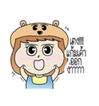 bearhatgirl（個別スタンプ：3）