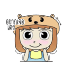 bearhatgirl（個別スタンプ：35）