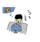 尻に敷かれている旦那（個別スタンプ：7）