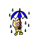 ぶたさんの毎日（個別スタンプ：6）