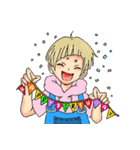 Play with friends ！（個別スタンプ：14）