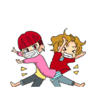 Play with friends ！（個別スタンプ：19）
