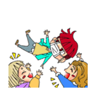 Play with friends ！（個別スタンプ：26）
