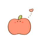 ほのぼのりんごちゃん（個別スタンプ：6）