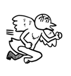 白い動物のやつ（個別スタンプ：8）