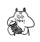 白い動物のやつ（個別スタンプ：11）