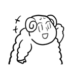 白い動物のやつ（個別スタンプ：12）