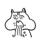 白い動物のやつ（個別スタンプ：20）